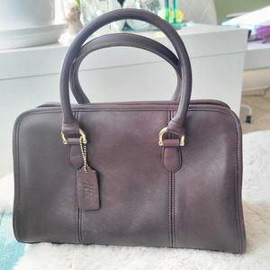 Coach Beaumont Leather Satchel Bag